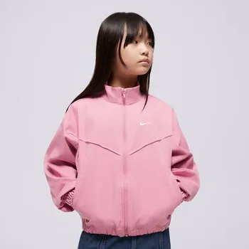 Nike Bunda G Nsw Ltwt Ovrszd Jkt Sty Star Girl Růžová 147-158