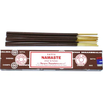 Čajovna Indické vonné tyčinky NAMASTE 15g Satya