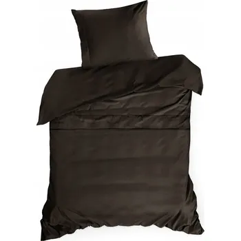 Povlečení Sada Povlečení 140x200 ELEGANTE Hnědá Eurofirany Ewa Minge saténová
