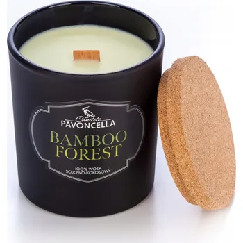 Svíčka SOJOVÁ SVÍČKA BAMBOO FOREST ČERNÁ 135G