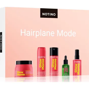 Beauty Discovery Box Notino Matrix Food For Soft Oil Serum olejové sérum s hydratačním účinkem 10 ml + Matrix Glow Mania maska pro barvené vlasy 10 ml + Matrix Glow Mania kondicionér pro barvené vlasy 10 ml + Matrix Glow Mania šampon pro barvené vlasy 10 