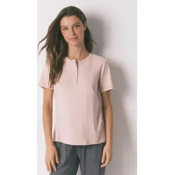 Dámské tričko Pyžamové tričko women'secret dámské, růžová barva, 3272331 03X, vel. L