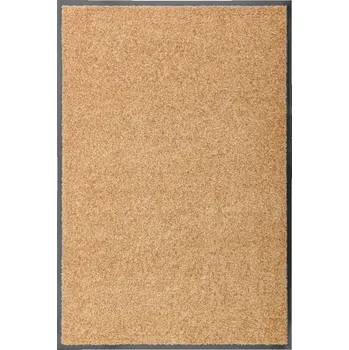 Rohožka Protiskluzová rohožka krémová, PVC, 90 x 60 cm, pratelná