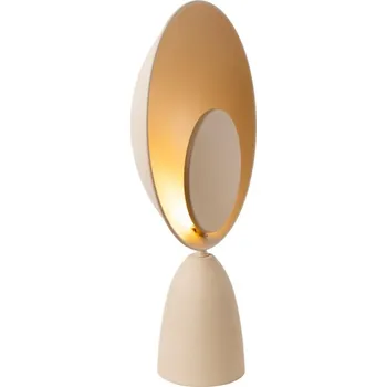 Lucide CASTAMAR - stolní lampa - Ø 25,5 cm - LED - 1x8W 2100K - Taupe