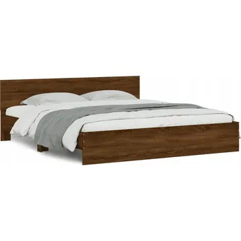 Postel Dřevěná postel G04V 200x200 dub