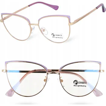 Obraz Hagne brýle bez dioptrií kočičí fialové