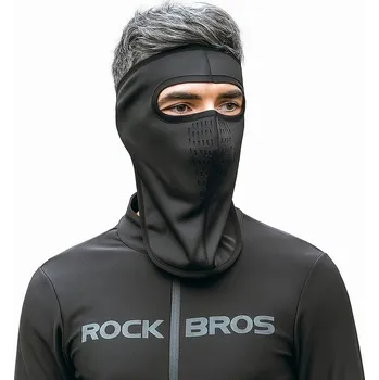 ROCKBROS zimní cyklistická a motocyklová potápěčské brýle s fleecem, větruodolná