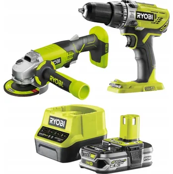 Sada nářadí RYOBI Sada nářadí 2 kusy + Akumulátor 2,5 Ah + Nabíječka 18V