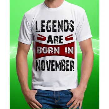 Chlapecké tričko Dětské tričko legendy se rodí v listopadu vel. 116