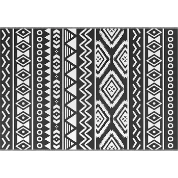 Koberec Koberec ARAKIL černý 160x230 cm žakárový dvouvrstvý