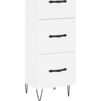 Knihovna Stojací vitrína G04V bílá 4 x 4 x 4 cm