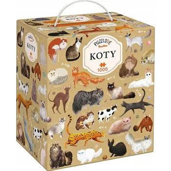 Puzzle Puzzlove CzuCzu Kočky puzzle 1000 dílků