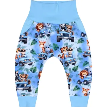 Tepláčky Baggy - ZOO v autíčku Velikost: 116