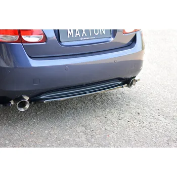 Auto-moto Maxton Design středový spoiler zadního nárazníku pro Lexus GS Mk3, černý lesklý plast ABS