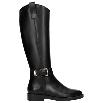 Dámské kozačky Černé Kožené Dámské Kozačky Wojas 7111751 41