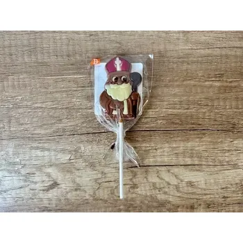 Čokoláda Belfine Mikuláš čokoládové lízátko 25g