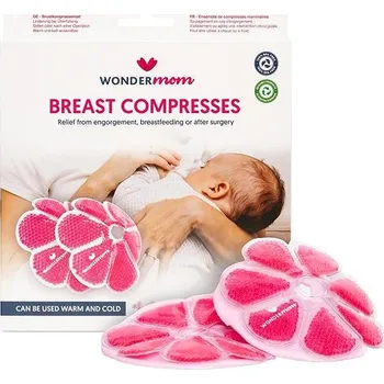 Těhotenská móda Wondermom Perličkový obklad na prsa 2 ks