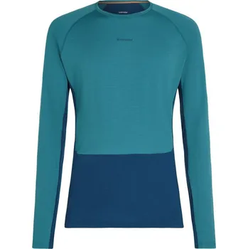 Icebreaker Men's Merino 200 ZoneKnit LS Crewe - atlantis/topaz/cb