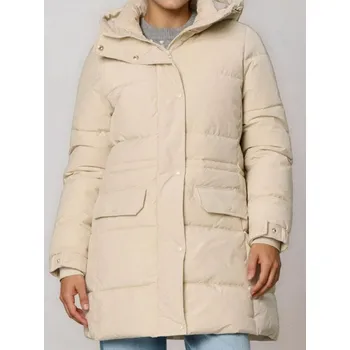 Sinsay - Prošívaná puffer bunda s kapucí - béžová - 404HH-02X - 404HH-02X-M