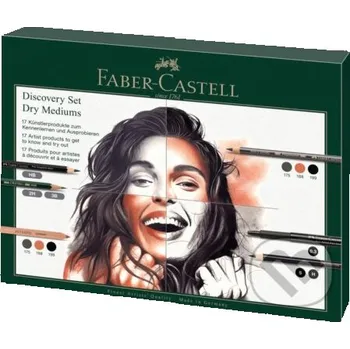 Záložka Box Try-it Pitt pre suchú kresbu set 17x - Faber-Castell Faber-Castell