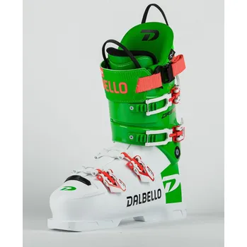 Sjezdové boty Dalbello DRS 110 UNI WHITE/GREEN RACE Velikost: 265 (41)