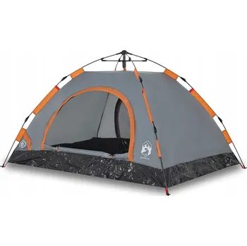 Stan Stan turistická kopule 210x200x150 cm šedo-oranžová