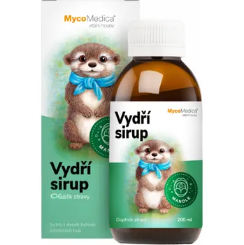 Zdraví MycoMedica Vydří sirup 200 ml (Pozitivně podpoří dětský organismus)