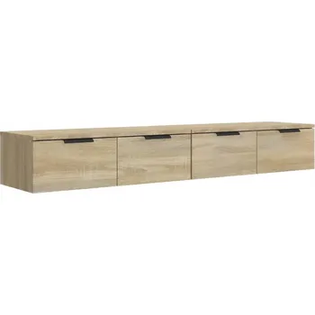 Komoda Nástěnná skříňka se zásuvkami, Dub Sonoma, 68x30x20 cm