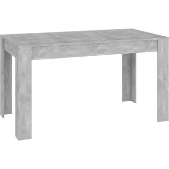 Jídelní stůl Jídelní stůl z dřevěného materiálu, Šedá Betonu, 140 x 74,5 x 76 cm