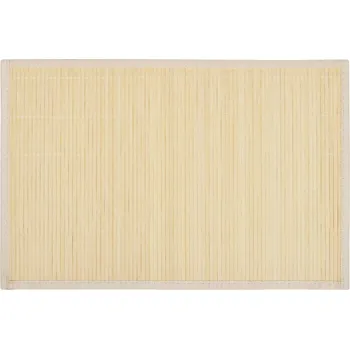 Obraz Ruční Výroba Bambusové prostírání s protiskluzovou úpravou, přírodní, 30x45 cm