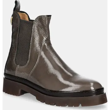 Dámská zimní obuv Kožené kotníkové boty Gant Aligrey dámské, hnědá barva, na platformě, lehce zateplené, 29551764 G135 29551764.G135 98X, EUR 41