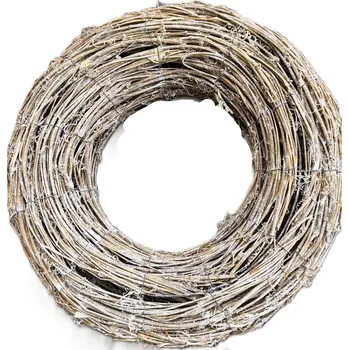 Věnec vázaný natural, 60 cm