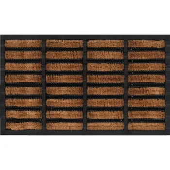 Rohožka Gumová rohožka venkovní, připravená k použití, 3 x 3 cm