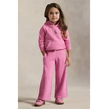 Dětské tepláky Polo Ralph Lauren 312957843002 růžová 42X, vel. 109-116