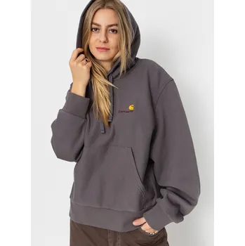 Dámská mikina Carhartt WIP American Script HD (porphyry) XS, šedá