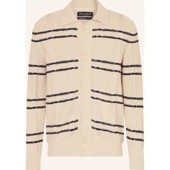 Pánský svetr Marc O'polo Pánský Pletený Kardigan, béžová, L