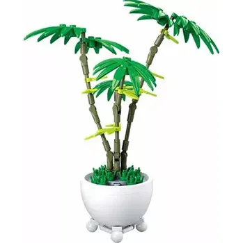 Stavebnice Sluban Sluban Flowers M38-B1075F Tropická rostlina v květináči