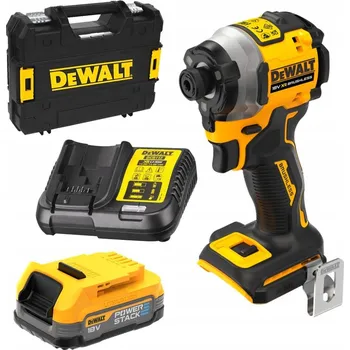 AKUMULÁTOROVÝ RÁZOVÝ UTAHOVÁK 18V 1/4" 208NM 11.7AH SADA DEWALT