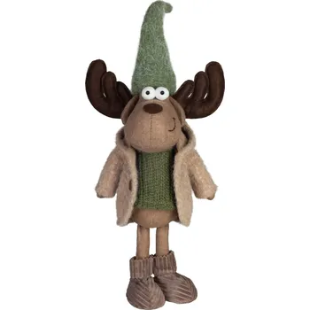 Vánoční dekorace STREND PRO Dekorace MagicHome Vánoce, Sob, chlapec, 22 x 14 x 53 cm