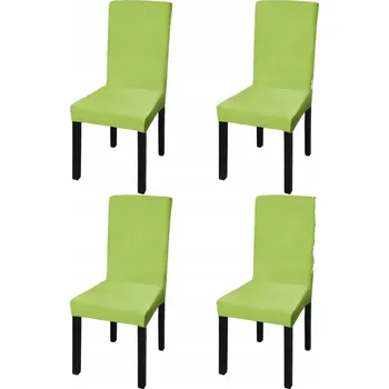 Potah na židli Elastické potahy na židle "Zelené jablíčko" 46-55x38-45 cm