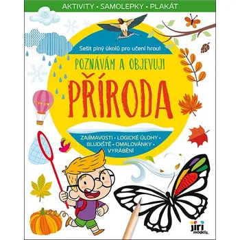 interaktivní kniha Jiri Models Poznávám a objevuji Příroda