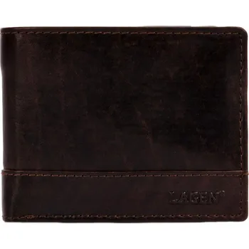 Peněženka Pánská kožená peněženka 1998/T tmavě hnědá, Lagen