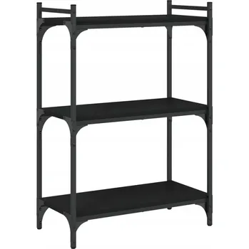 Knihovna Regál G03V 3 cm x 3 cm x 3 cm černý