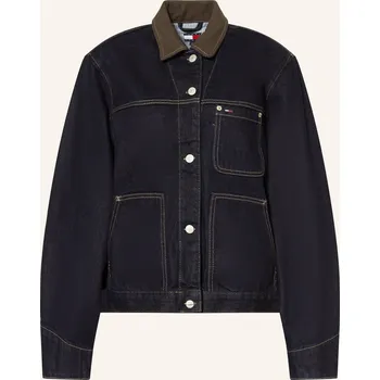 Tommy Jeans Dámská Džínová Bunda, tmavě modrá, 36