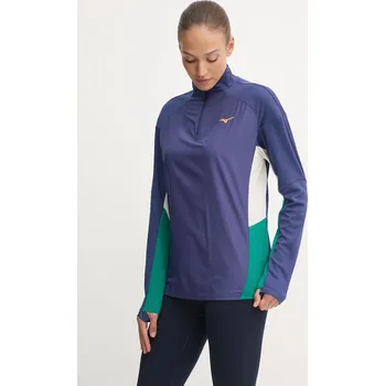 Pánská mikina Joggingová mikina Mizuno Hybrid tmavomodrá barva, J2GAB506 59X, vel. XL