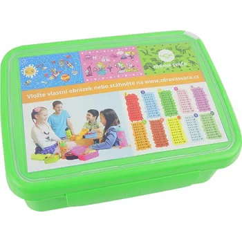 Svačinový box SVAČINOVÝ BOX NA OBĚD ZDROWY LAHEV NA PITÍ