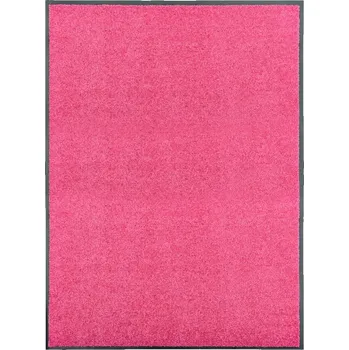 Rohožka Protiskluzová rohožka růžová 120 x 90 cm, polyamid, PVC
