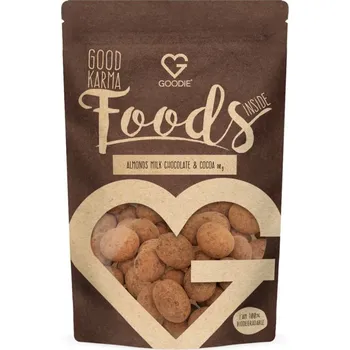 Goodie Mandle v mléčné čokoládě a kakau 80 g – VÝPRODEJ 12/25