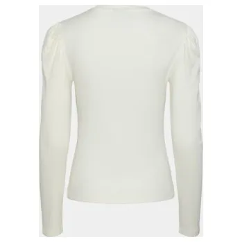 Dámská halenka Pieces Halenka Janna 17148584 Bílá Regular Fit M