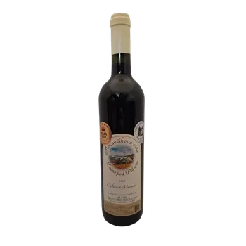 Víno Cabernet Moravia pozdní sběr 2023 suché (červené suché víno)